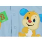Fisher-Price Kutyus mintás kisfiú baba kocsikabát