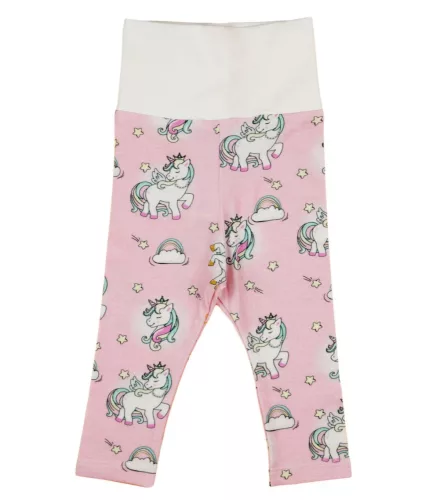 Unicorn Queen Unikornis lányka bébi 3 részes nadrág/body/sapka szett