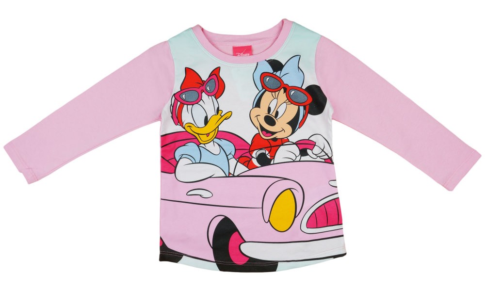 Disney Minnie és Daisy mintás lányka hosszú ujjú póló My little pony mintás fodros ujjú kislány póló.