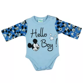   Disney Mickey mintás fiú hosszú ujjú kombidressz Hello Boy!