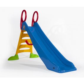 Állványos csúszda 2 m -es csúszdával - kék színű
