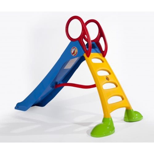 Állványos csúszda 2 m -es csúszdával - kék színű