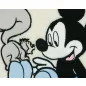 Disney Mickey mókusos wellsoft babatakaró 70x90cm