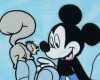 Disney Mickey világoskék wellsoft babatakaró