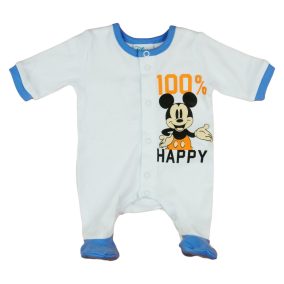 Disney Mickey "100% happy" baba rugdalózó