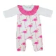 Flamingó mintás bébi lányka rugdalózó/body szett