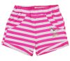 Unikornis kislány fehér-pink csíkos rövidnadrág
