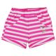Unikornis kislány fehér-pink csíkos rövidnadrág