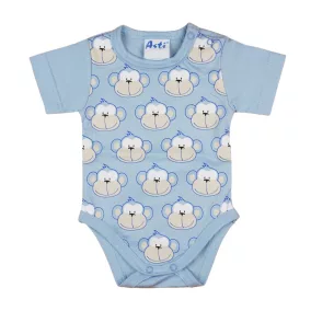 vidám monkey baba body majom mintás 86-os méret