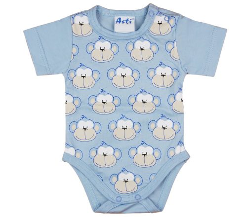 vidám monkey baba body majom mintás 86-os méret