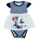 Disney Minnie tengerész stílusú baba body rávarrt szoknyrésszel