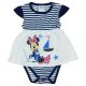 Disney Minnie tengerész stílusú baba body rávarrt szoknyrésszel