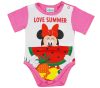 Disney Minnie kislány baba body (kombidressz) Dinnyés fehér