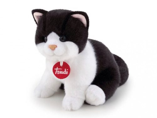 Trudi Brad cica fekete/fehér 16cm