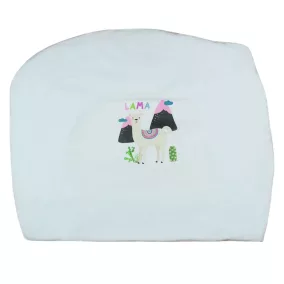 Bébi pamut, gumis lepedő Láma mintával