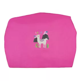 Bébi pamut, gumis lepedő Láma mintával baba matracokra