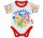 Fisher-Price rövid ujjú baba body fehér