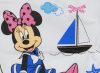Disney Minnie csíkos tengerész stílusú baba body (kombidressz) fehér