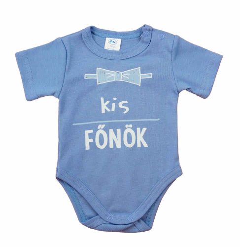 Rövid ujjú bébi kombidressz