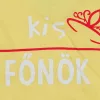 "Kis főnök" feliratos rövid ujjú baba body