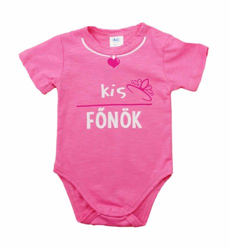 Rövid ujjú bébi kombidressz