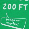 "Ölelés 200 Ft" feliratos rövid ujjú baba body zöld