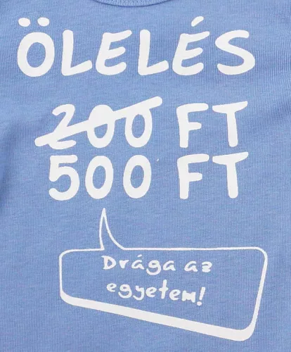 Rövid ujjú bébi kombidressz
