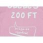 "Ölelés 200 Ft" feliratos rövid ujjú baba body rózsaszín