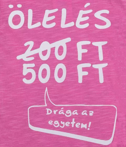 Rövid ujjú feliratos baba body
