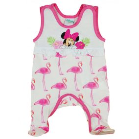 Disney Minnie flamingós ujjatlan baba rugdalózó