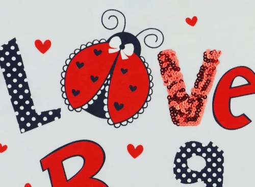 Kislány baba 2 részes póló-nadrág szett (TUR)