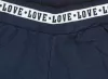 Lány hosszú leggings arany színű csíkkal (TUR)