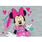 Disney Minnie rövid ujjú babal body szürke
