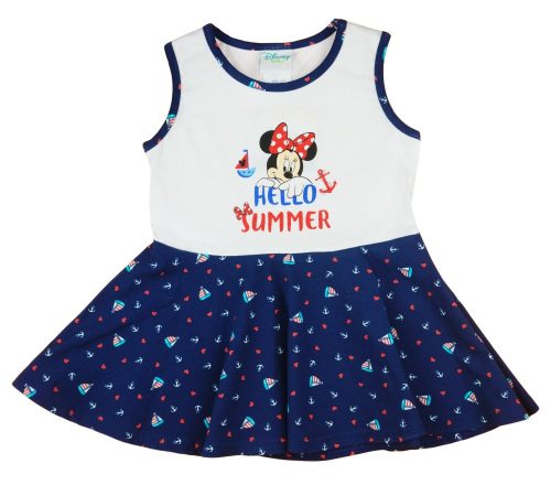 Disney Minnie "Hello summer" tengerész stílusú kislány ruha