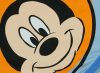 Disney Mickey kapucnis törölköző 100x100 cm