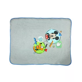   Disney Mickey és Plútó wellsoft béléses pamut babatakaró (méret: 70x90cm)