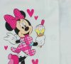 Disney Minnie fagyis pamut baba rugdalózó fodros gallérral