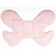 Rózsaszín Pöttyös pillangó alakú babapárna