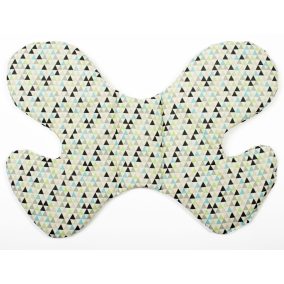 Háromszöges pillangó alakú babapárna