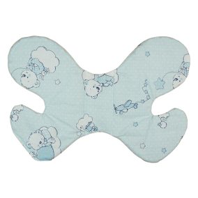 Mintás pillangó alakú babapárna