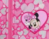 Disney Minnie szívecskés kapucnis vízlepergetős lányka télikabát