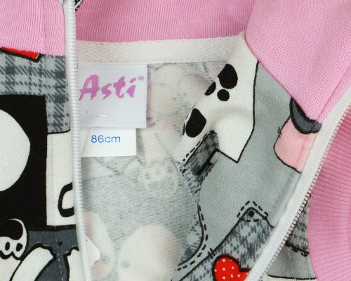 Cicus pamut kislány mellény