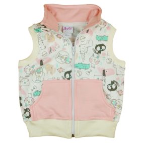 Cicus pamut kislány mellény