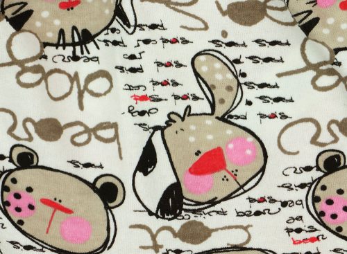 Cicus mintás pamut baba nadrág 3:1 méret