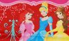Disney Princess/ Hercegnők hosszú ujjú lányka póló