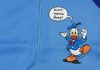 Disney Donald kacsa, belül bolyhos overálos pizsama