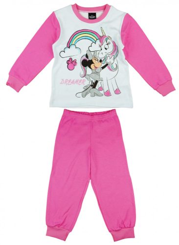 Disney Minnie lányka pizsama unikornissal