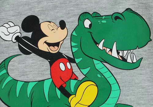 Disney Mickey dinós belül bolyhos szabadidő szett