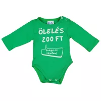 Hosszú ujjú baba body, kombidressz