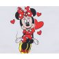   Disney Minnie tüllös| szívecskés| belül bolyhos rugdalózó
